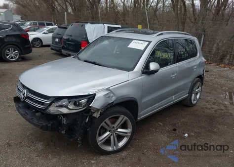 2014 Volkswagen Tiguan R-Line z USA, uszkodzony, nr VIN WVGAV3AXXEW068776
